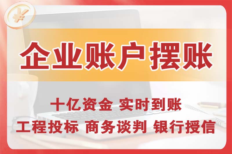 湖南企业账户摆账